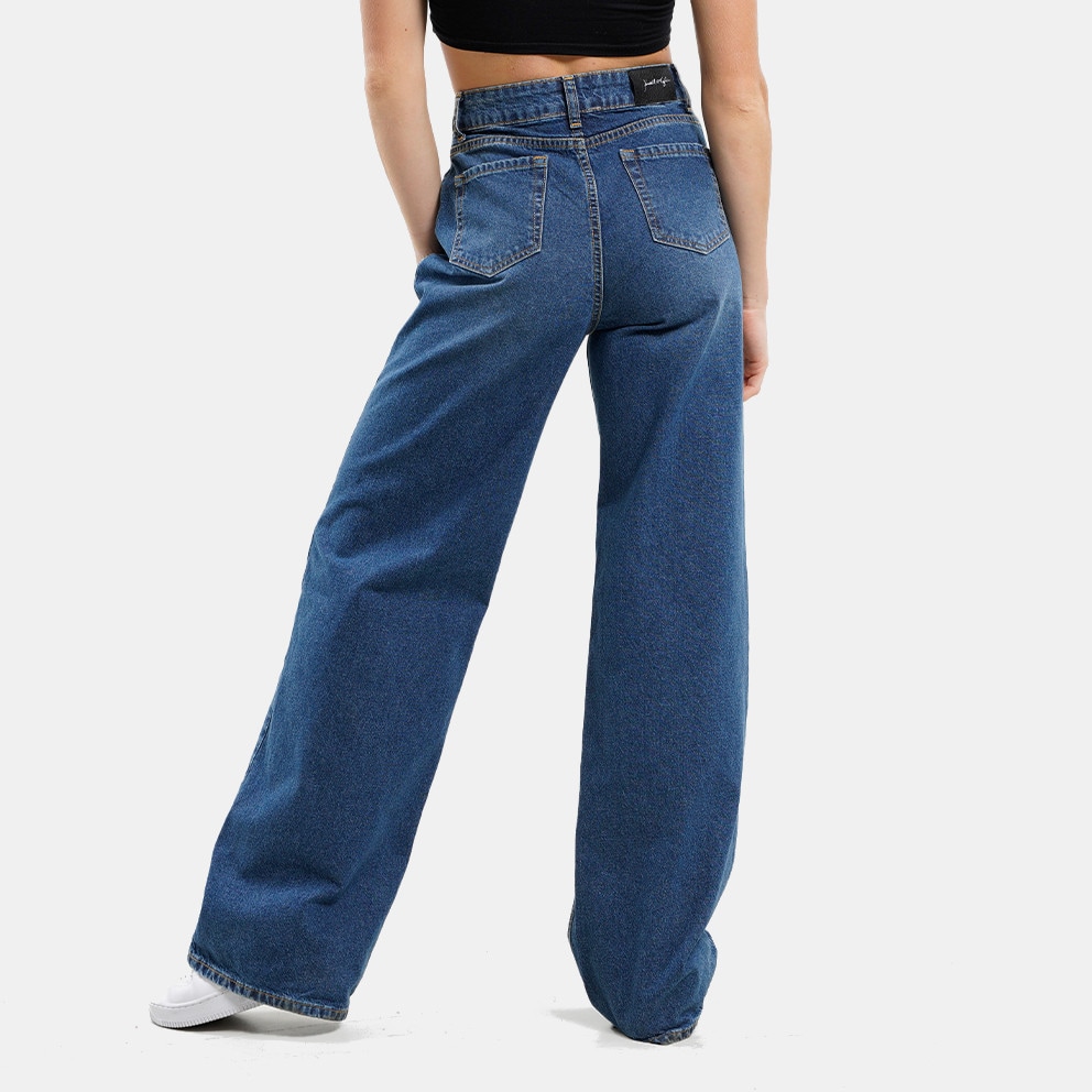 KENDALL & KYLIE W High Rise Wide Flare Denim Jeans