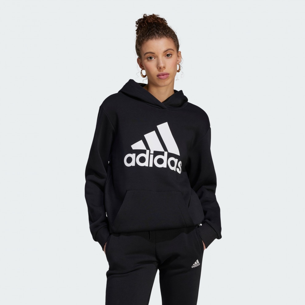 adidas Essentials Logo Boyfriend Fleece Hoodie