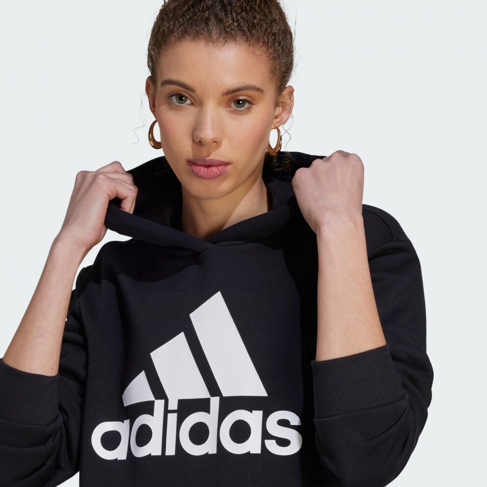 adidas Essentials Logo Boyfriend Fleece Hoodie