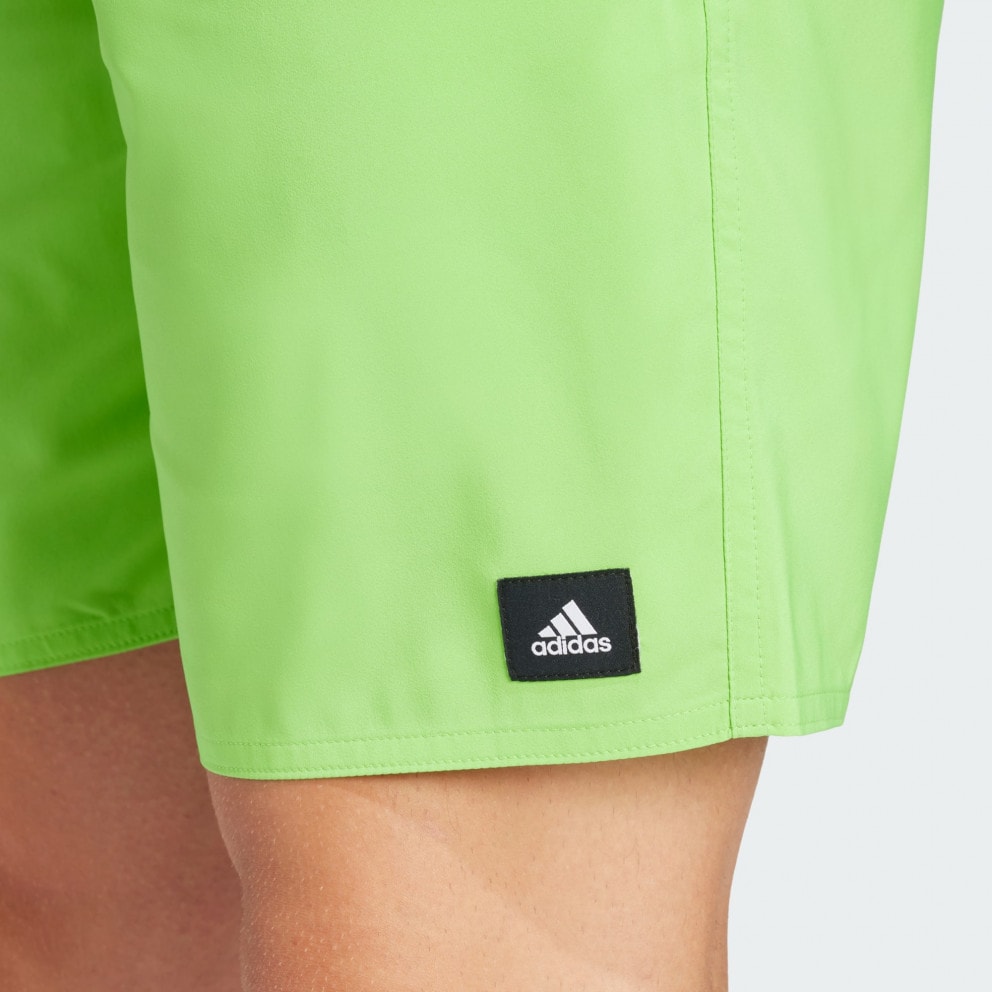 adidas Solid Clx Classic-Length Swim Shorts