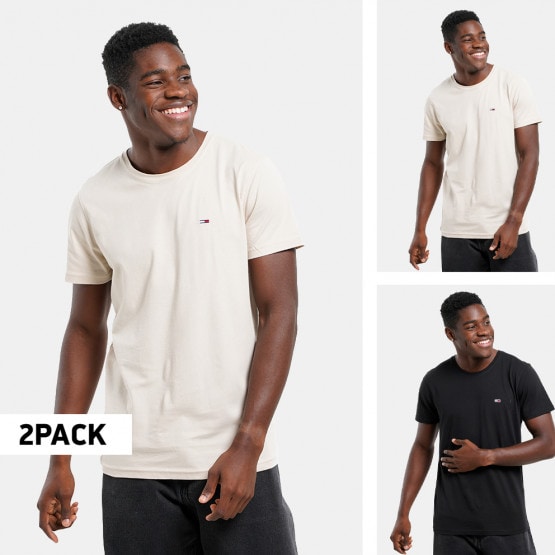 Men's Tommy Jeans Clothes, Shoes & Accessories in Unique Offers |  Aspennigeria Sport, Kurzarm-T-Shirt aus weicher Bio-Baumwolle mit Tommy  Jeans-Logo auf der Brust