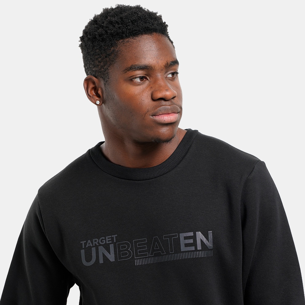 Target Crewneck Fleece "Unbeaten" Ανδρική Μπλούζα Φούτερ