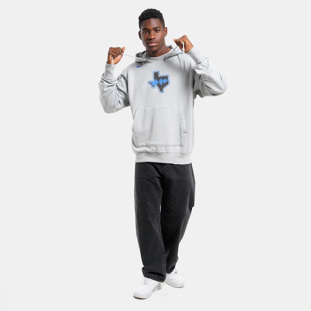 Nike ΝΒΑ Dallas Mavericks Standard Issue 2023/24 City Edition Ανδρική Μπλούζα με Κουκούλα