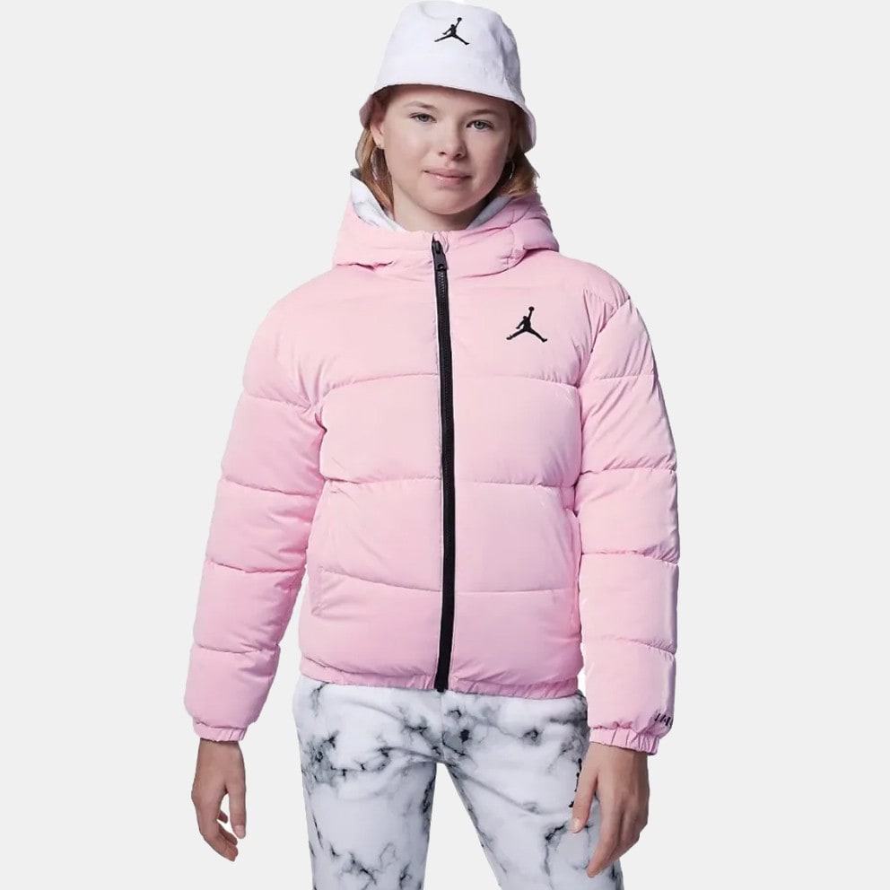 A0W Jordan Boxy Fit Puffer ids Jacket Pink 45C483 Air Jordan Gs Dusty Cactus