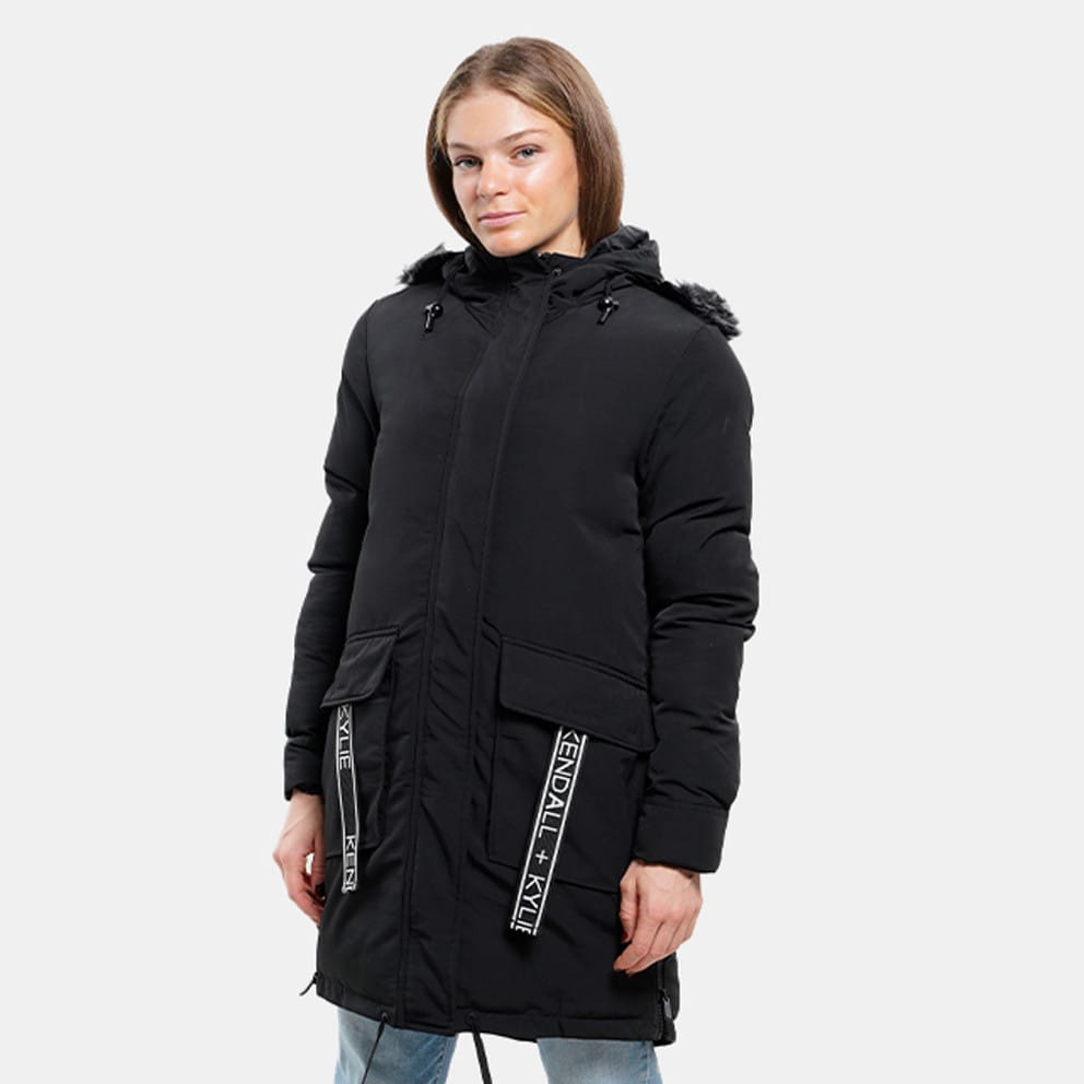 KENDALL & KYLIE W Straps Long Straight Puffer Outw (9000172229_1469)