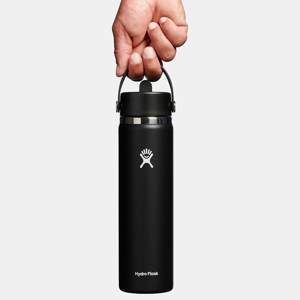 Hydro Flask 23 Oz Wide Flex Straw Cap Black