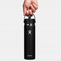 Hydro Flask 23 Oz Wide Flex Straw Cap Black