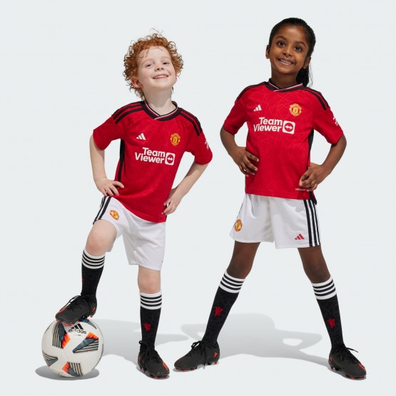adidas Manchester United 23/24 Home Mini Kit