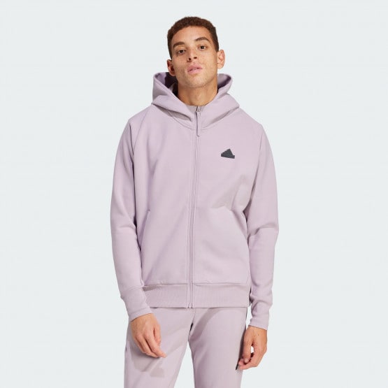 Adidas Performance Tuta Full Zip Essentials 3-stripes Camo Rosa B