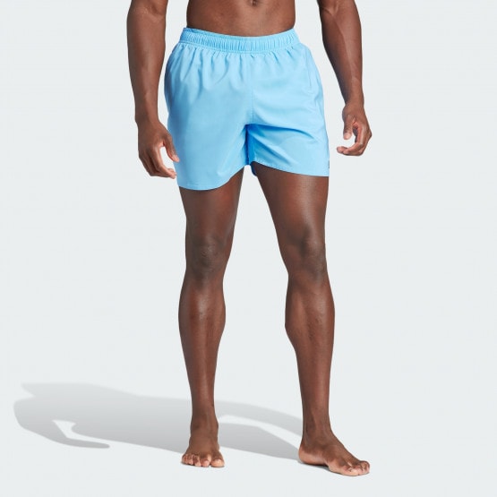 adidas Solid CLX Short-Length Swim Shorts