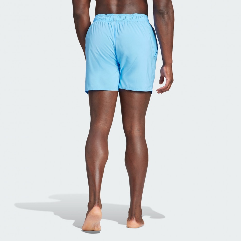 adidas Solid CLX Short-Length Swim Shorts