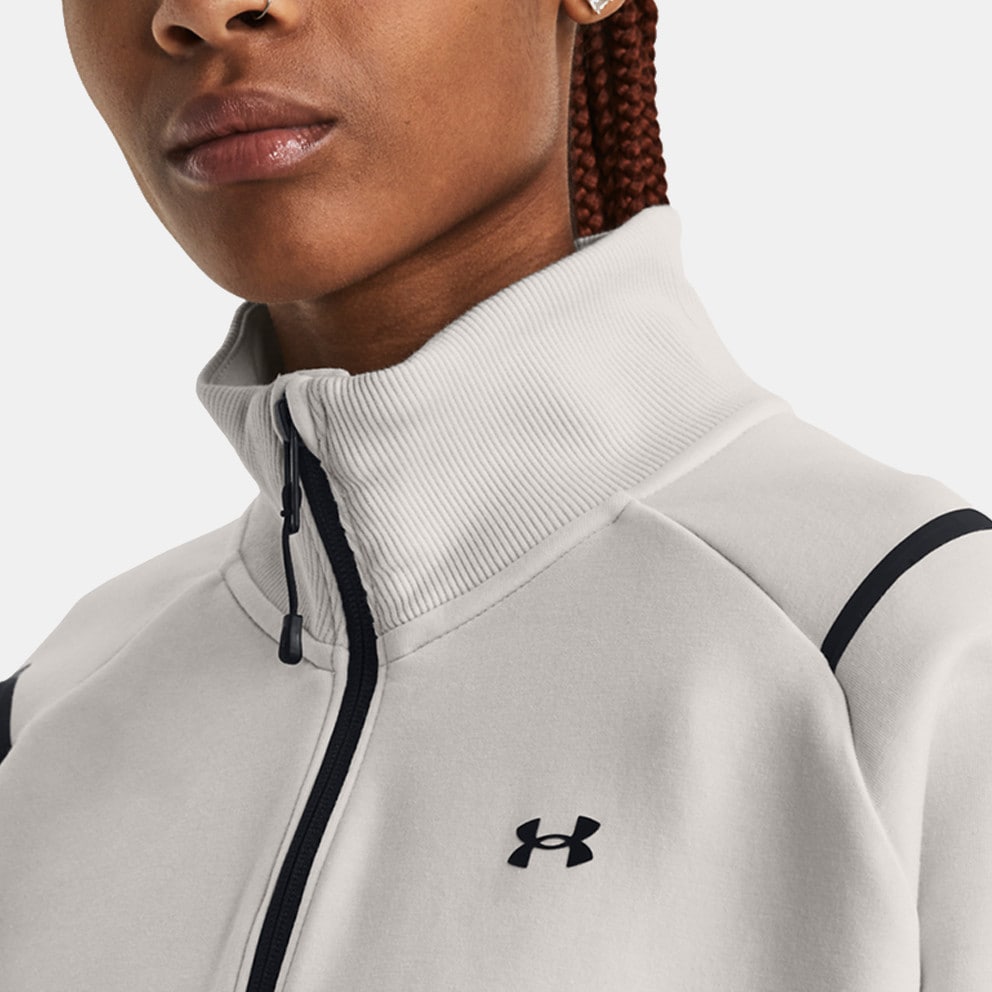 Under Armour Unstoppable Fleece Novelty Women\'s Track Top White 1379836 -  114 - Under Armour Breu Pure Stretch 3 Unitats