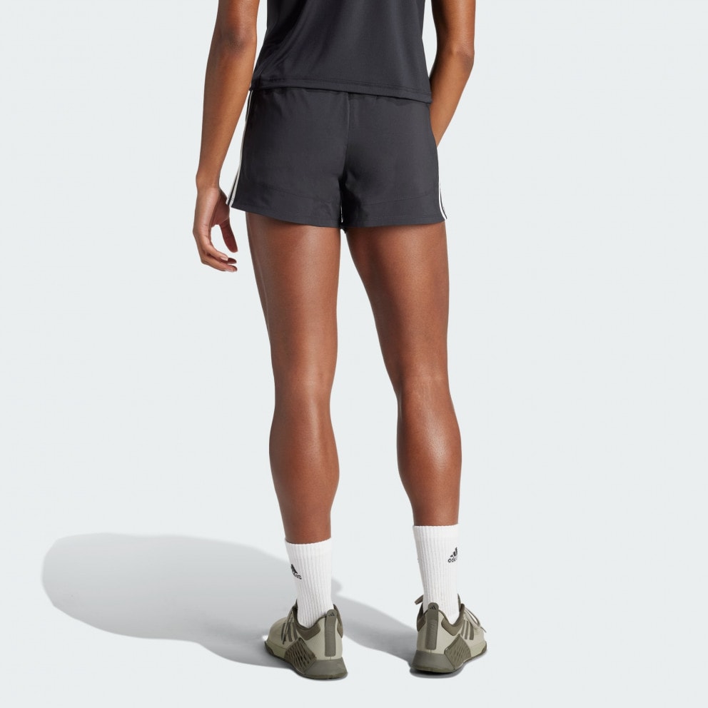 adidas Pacer Training 3-Stripes Woven High-Rise Shorts