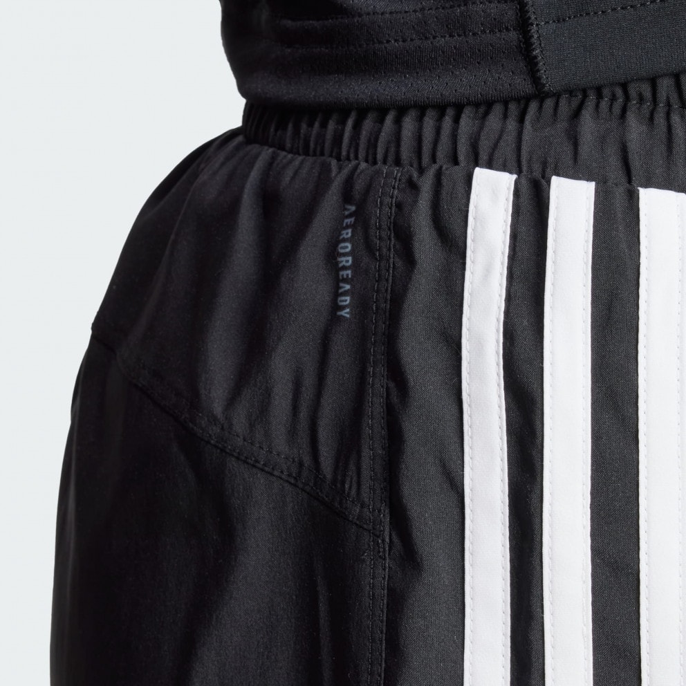 adidas Pacer Training 3-Stripes Woven High-Rise Shorts