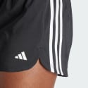 adidas Pacer Training 3-Stripes Woven High-Rise Shorts