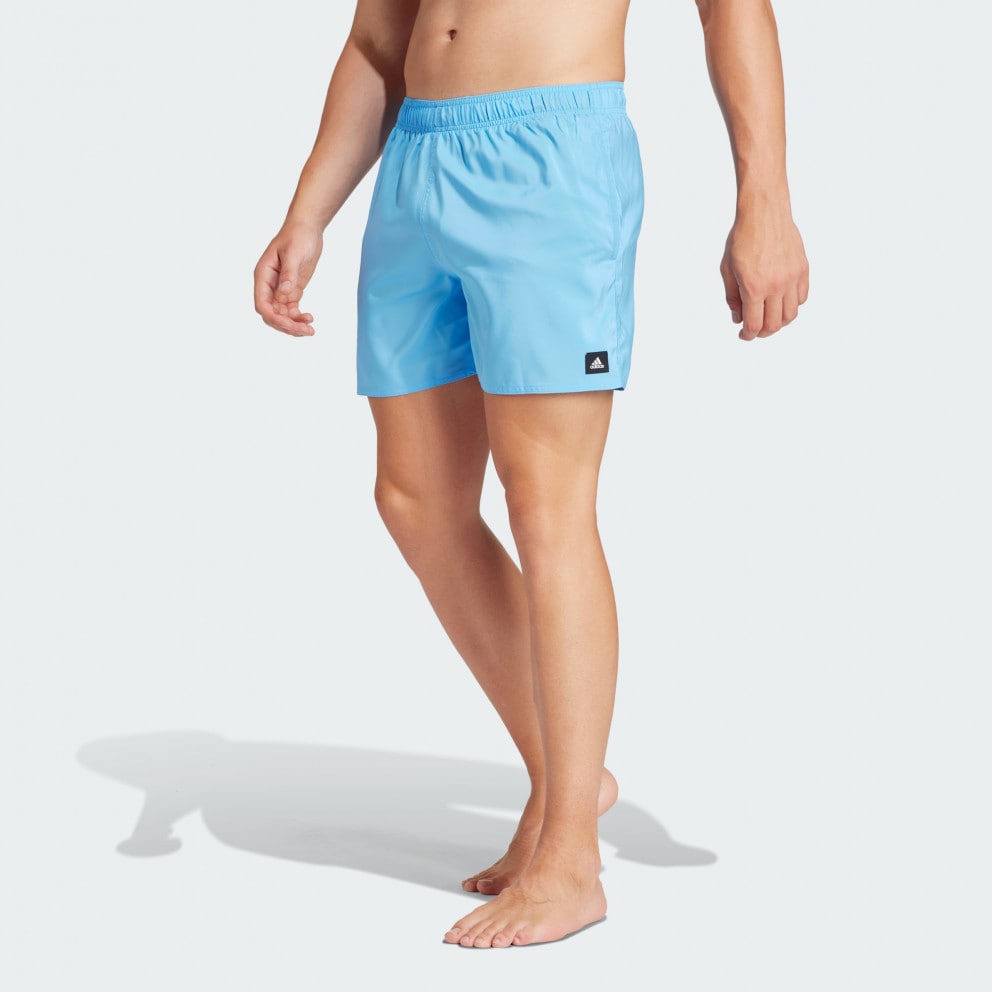 adidas Solid Clx Classic-Length Swim Shorts