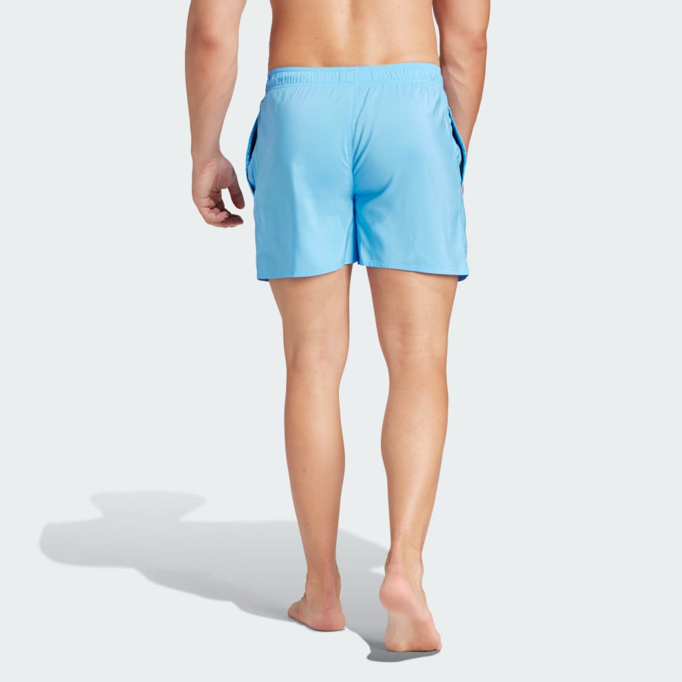 adidas Solid Clx Classic-Length Swim Shorts