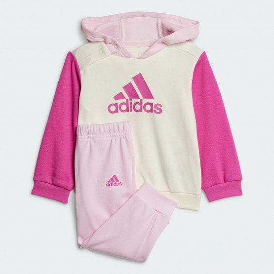 adidas sportswear essentials colorblock jogger set kids