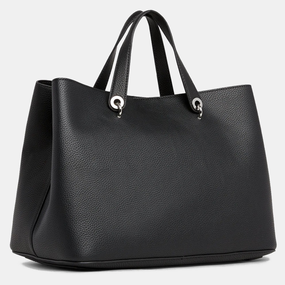 Tommy Hilfiger Emblem Satchel Γυναικεία Τσάντα Ώμου