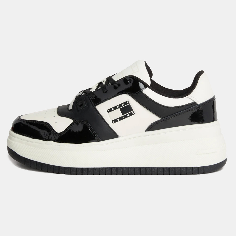 Tommy Jeans Retro Basket Patent Women's Flatform Shoes