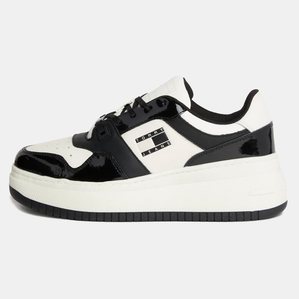 Tommy Jeans Retro Basket Patent Γυναικεία Flatform Παπούτσια (9000175265_75507)