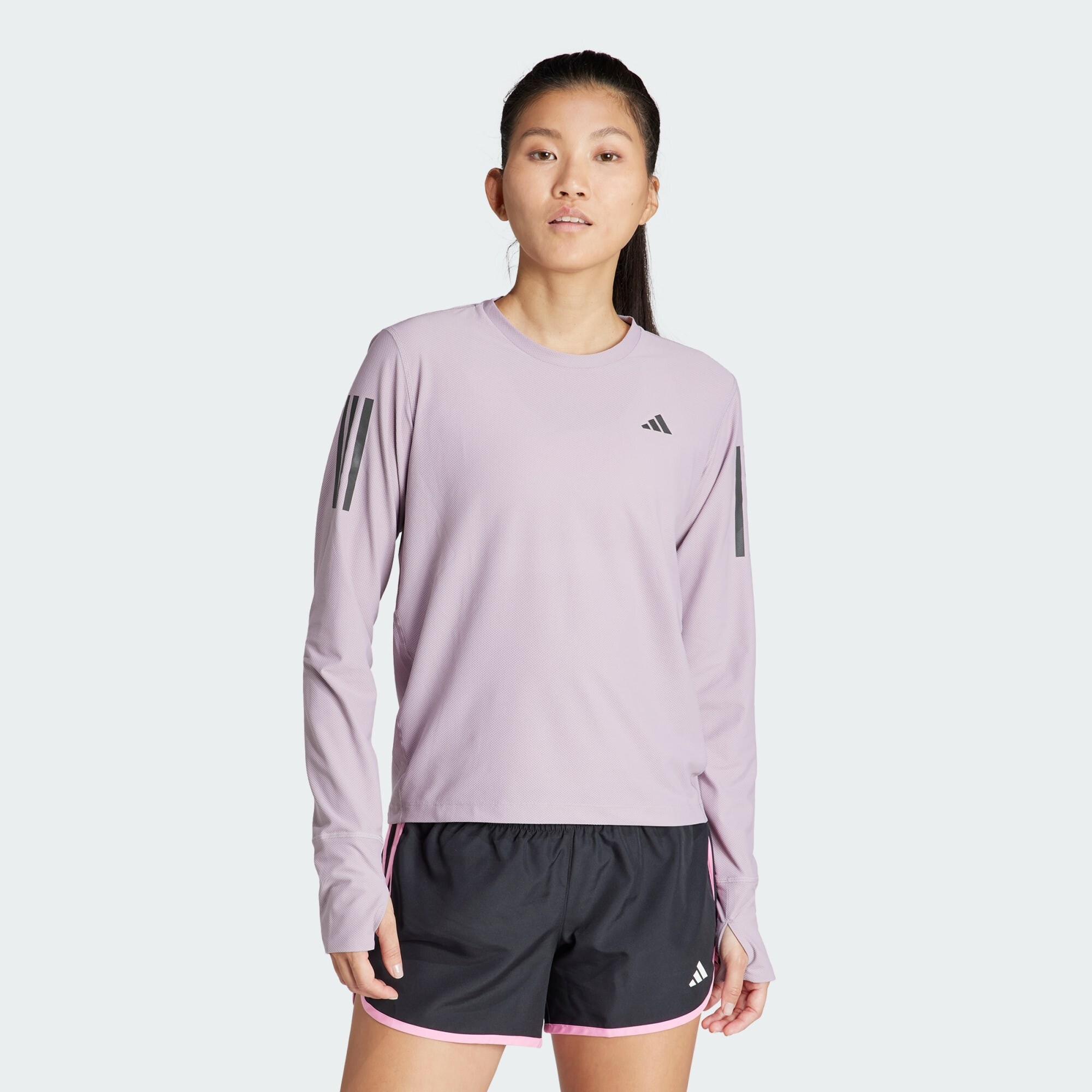 adidas Own The Run Long Sleeve Tee (9000177903_74606)