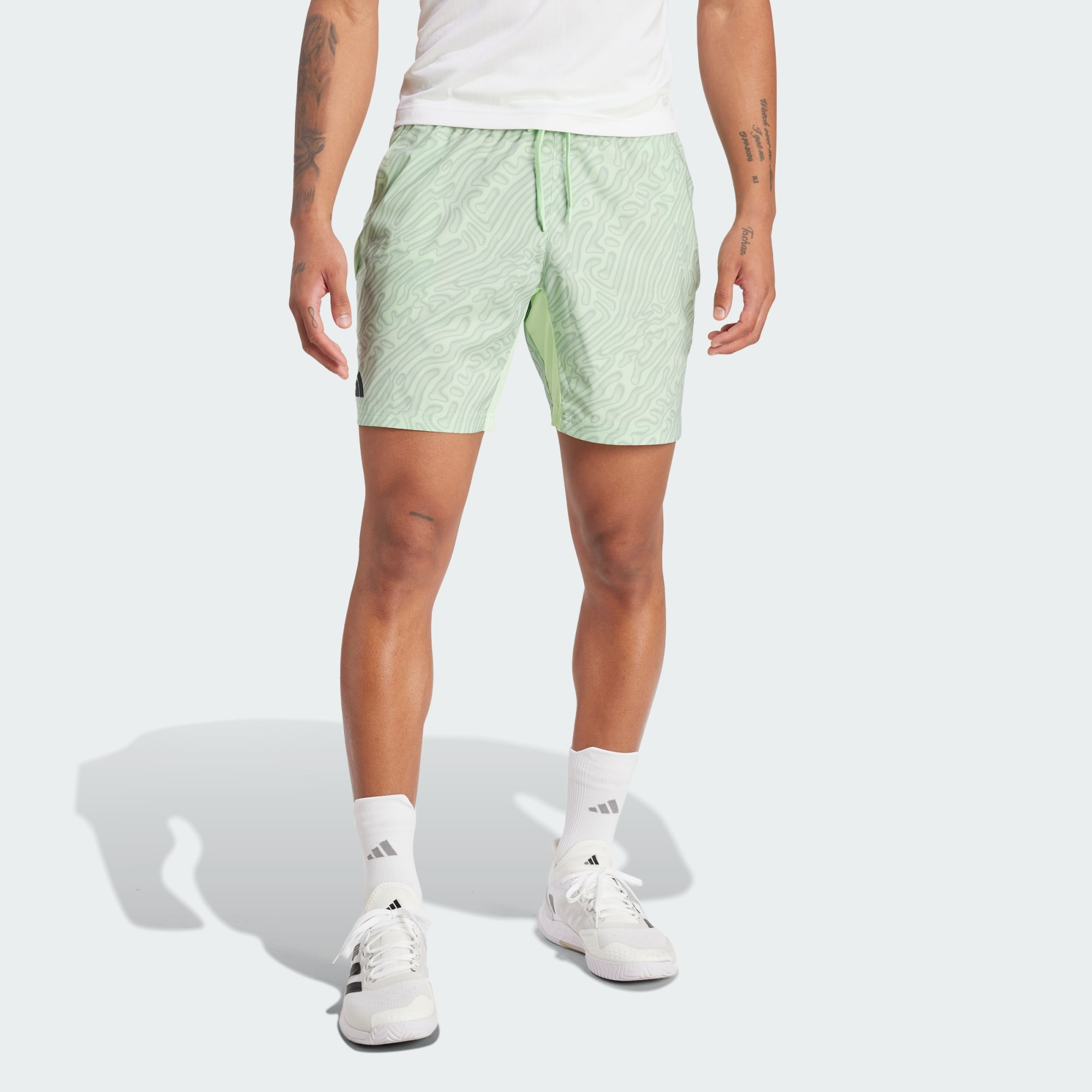 adidas Tennis Heat.Rdy Pro Printed Ergo 7-Inch Shorts (9000177928_76111)