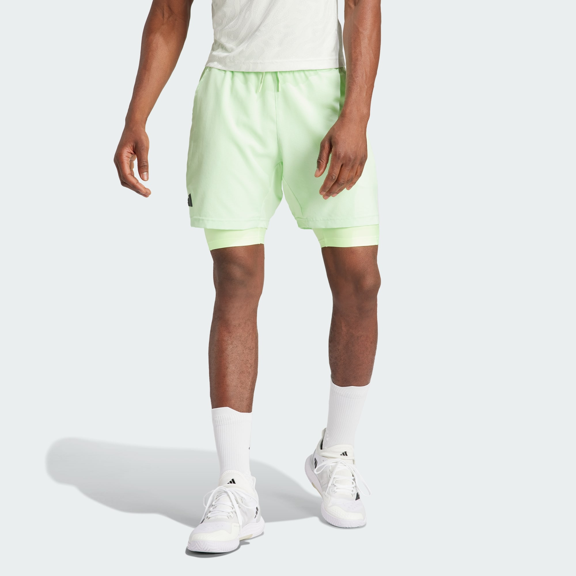 adidas Tennis Heat.Rdy Shorts And Inner Shorts Set (9000178004_75415)