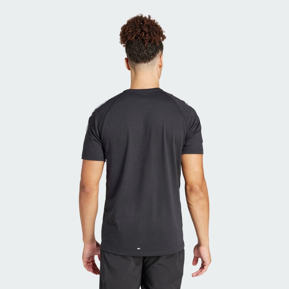 adidas Performance Own The Run 3-Stripes Ανδρικό T-shirt