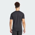 adidas Performance Own The Run 3-Stripes Ανδρικό T-shirt