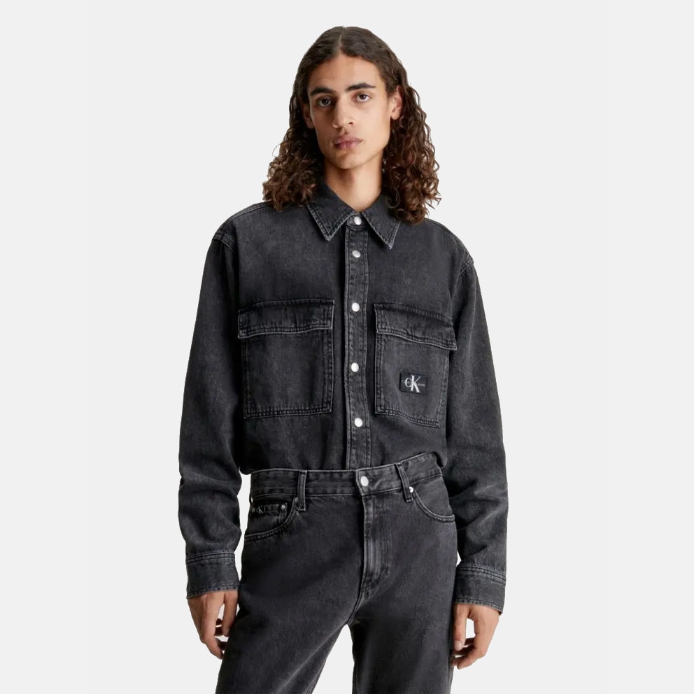 Calvin Klein Relaxed Linear Denim Shirt