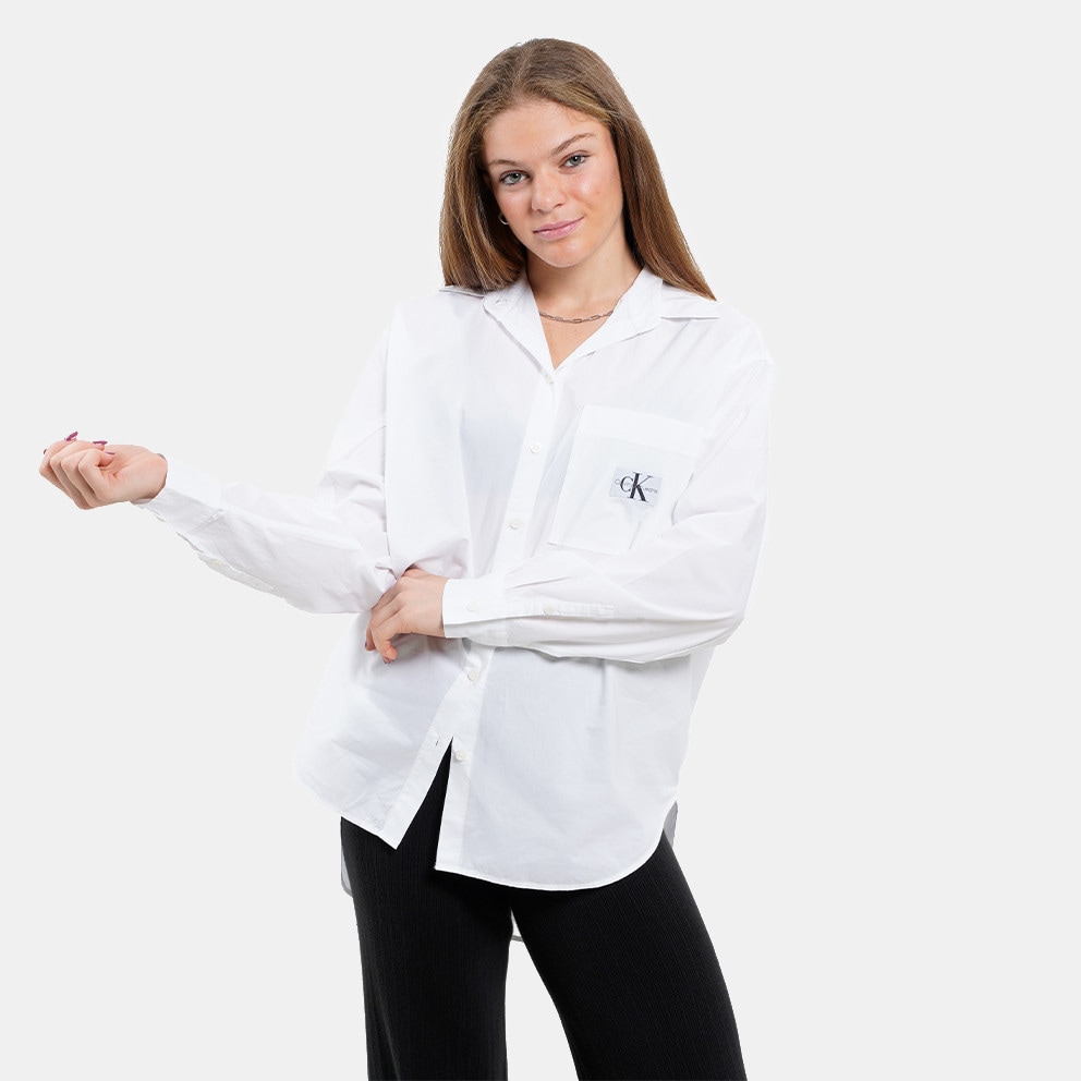 Calvin Klein Oversized Fit Γυναικείο Πουκάμισο