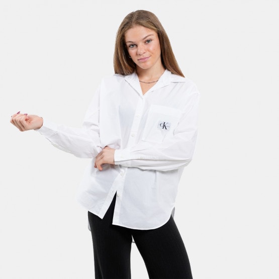 Calvin Klein Oversized Fit Γυναικείο Πουκάμισο