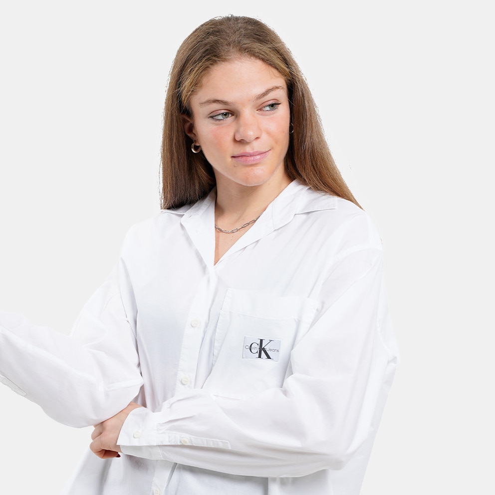 YAF calvin KLEIN klein calvin KLEIN Klein Women s Shirt White J20J222610