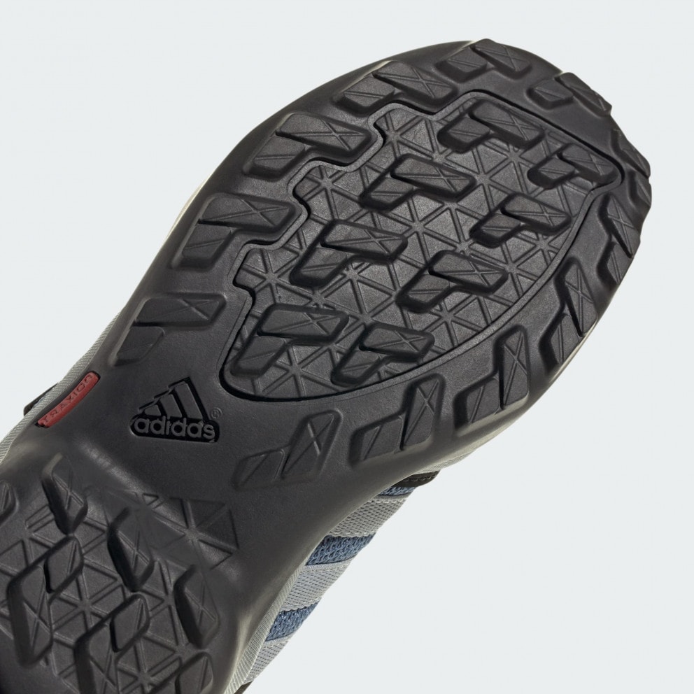 adidas Terrex Terrex Ax2R Hook And Loop Hiking Shoes Wonder Steel Grey Three Impact Orange IF5703
