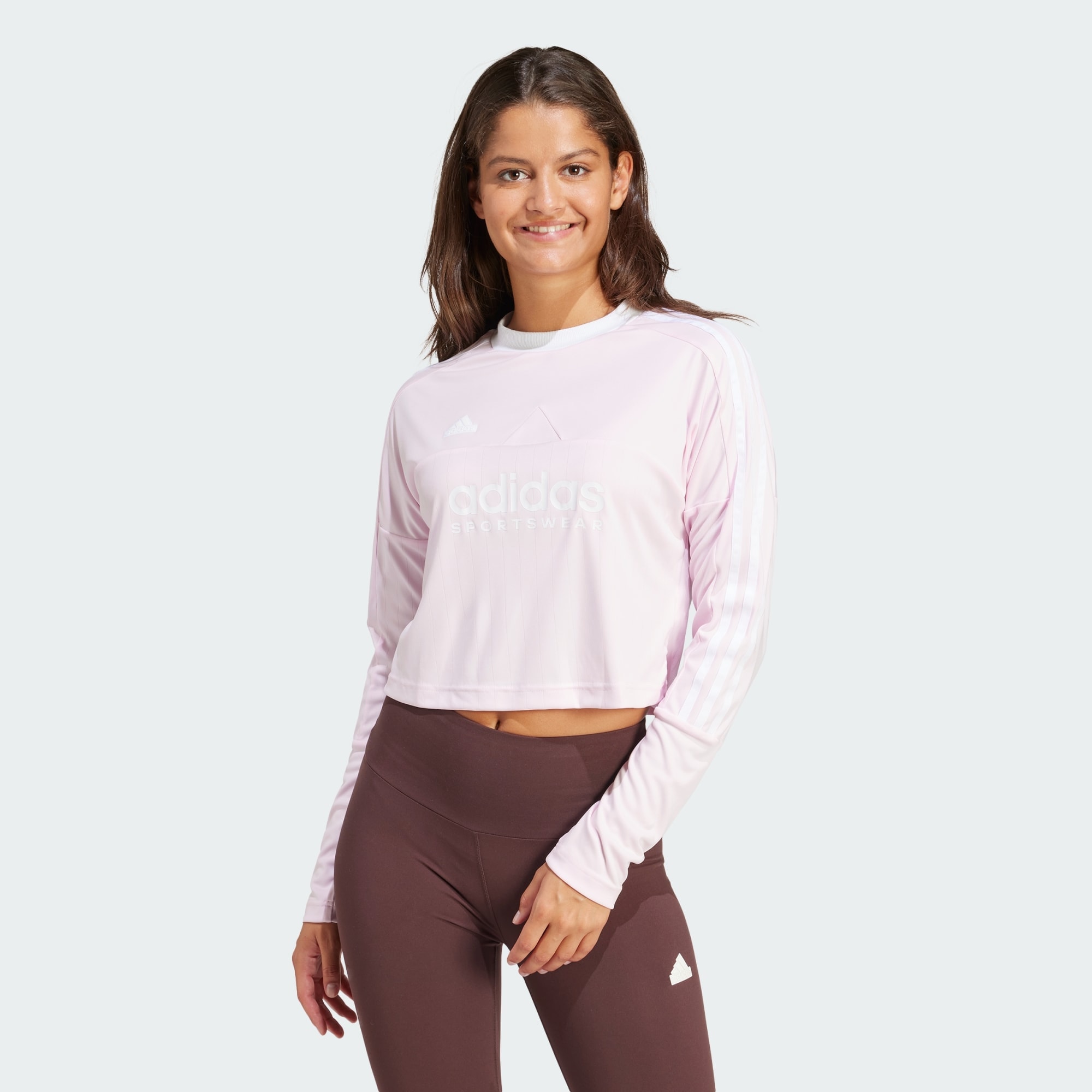 adidas sportswear Tiro 3-Stripes Long Sleeve Tee (9000178856_33440)