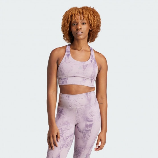 adidas Run Pocket Medium-Support Aop Bra Iteration