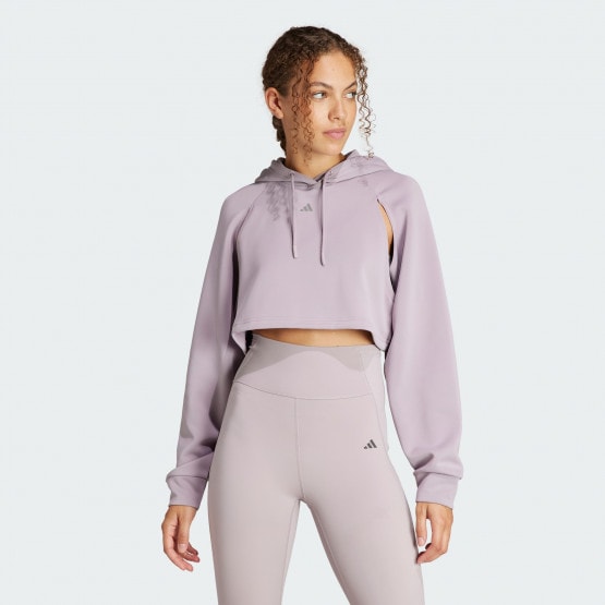 adidas Hiit Aeroready Crop Training Hoodie