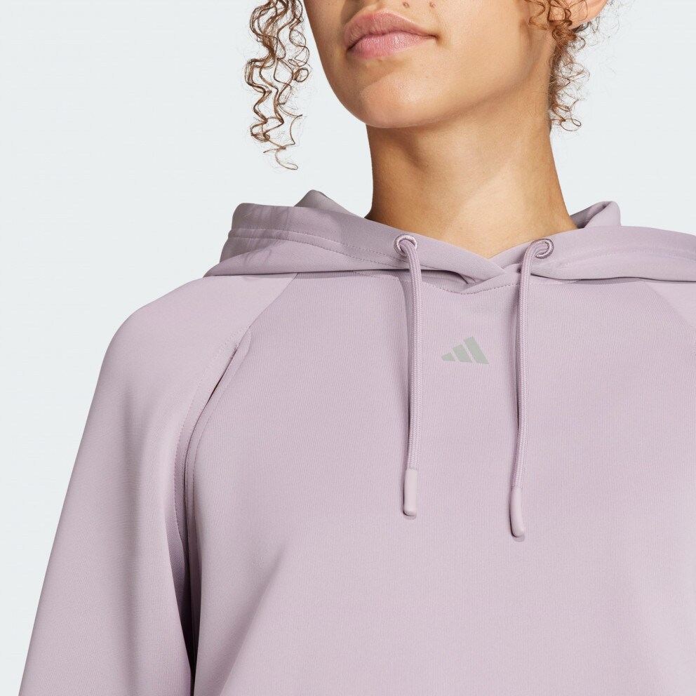 adidas Hiit Aeroready Crop Training Hoodie