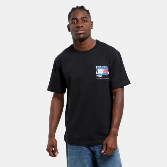 Tommy Jeans Tjm Tommy Ny Graffiti Flag Tee