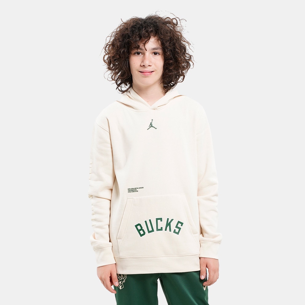 Nike NBA Milwaukee Bucks Courtside Statement Edition Kids Hoodie