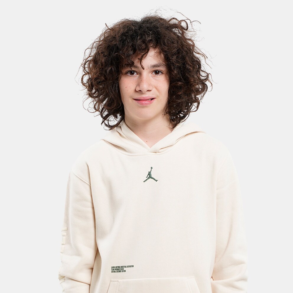 Nike NBA Milwaukee Bucks Courtside Statement Edition Kids Hoodie
