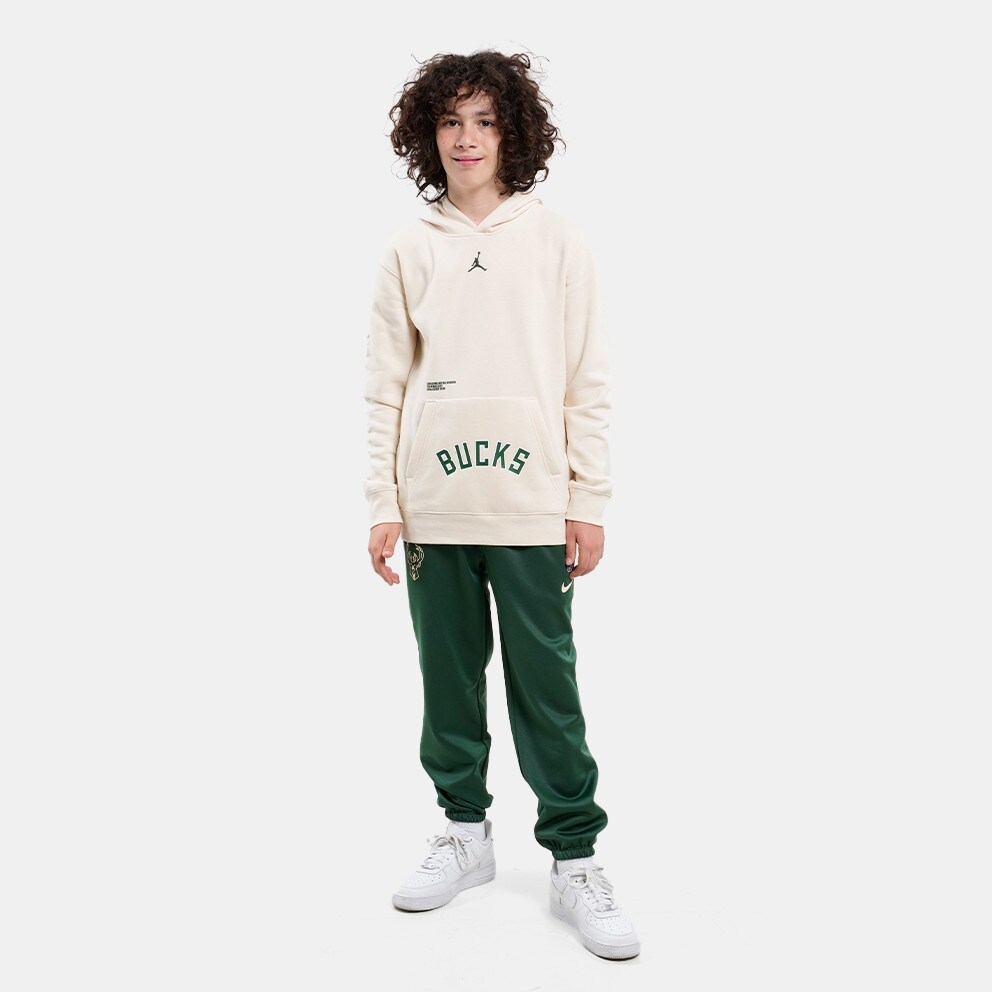 Nike NBA Milwaukee Bucks Courtside Statement Edition Kids Hoodie