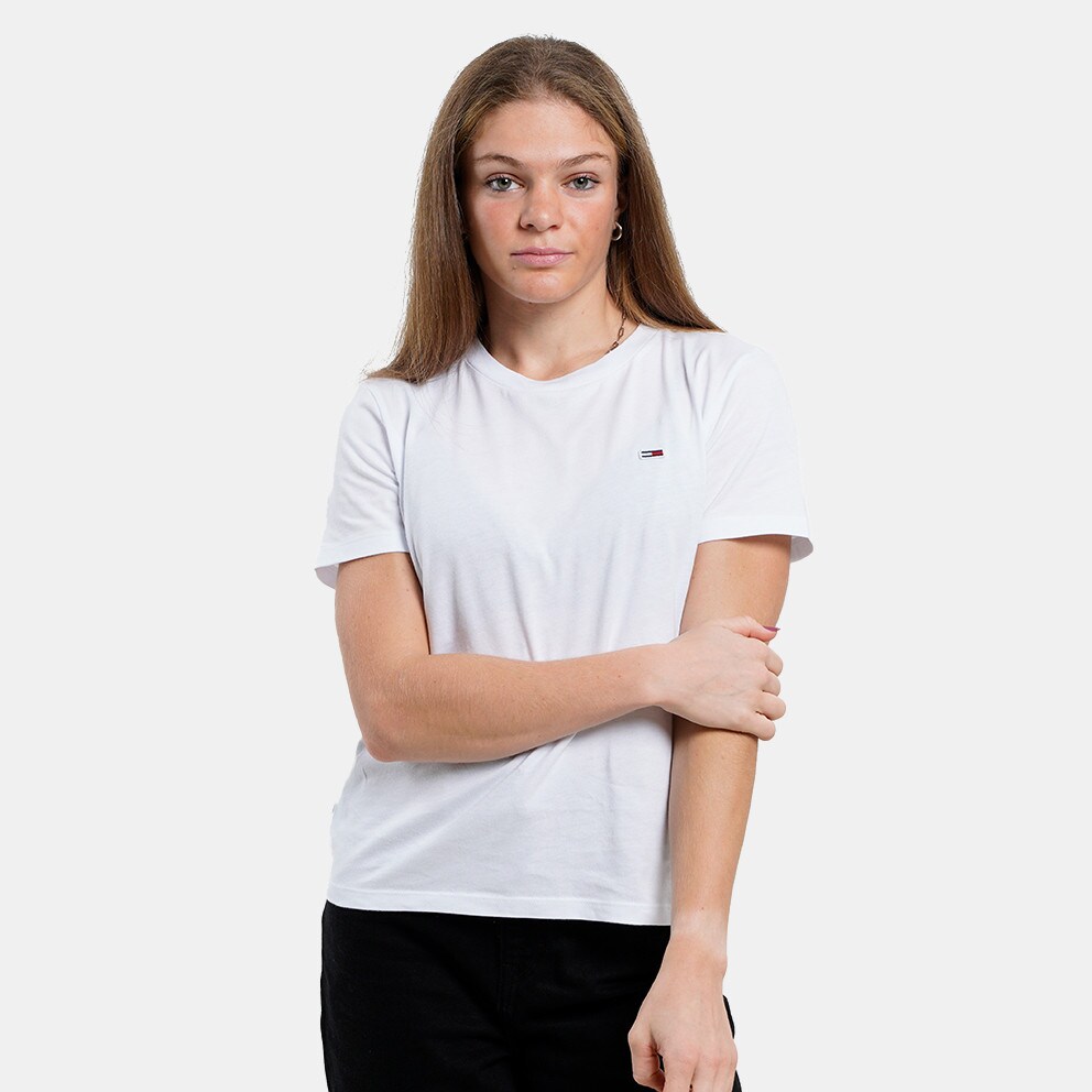 Tommy Jeans Jersey C Neck Γυναικείο Τ-shirt