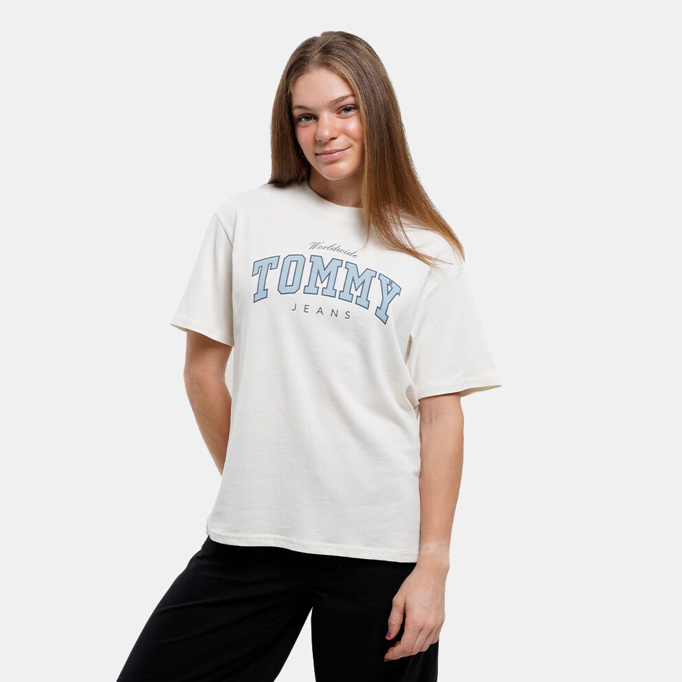 Tommy Jeans Relaxed Varsity Lux Γυναικείο T-shirt (9000175243_59009)