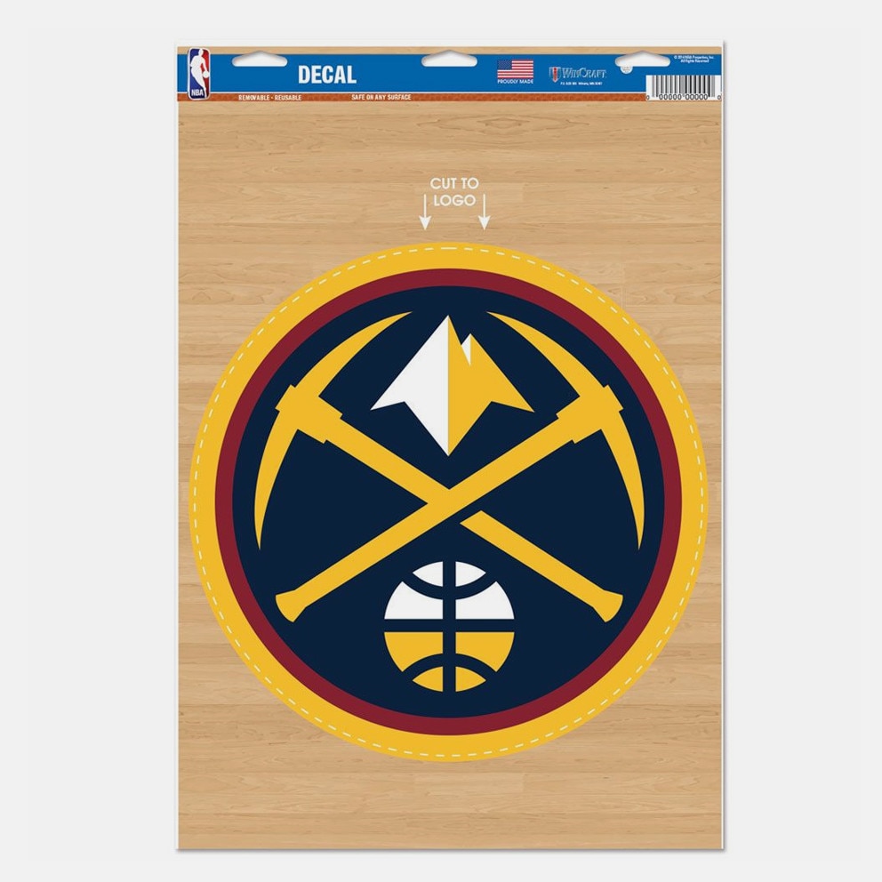 Wincraft Nba Mudcl 11X17 D Nugg 1 Logo