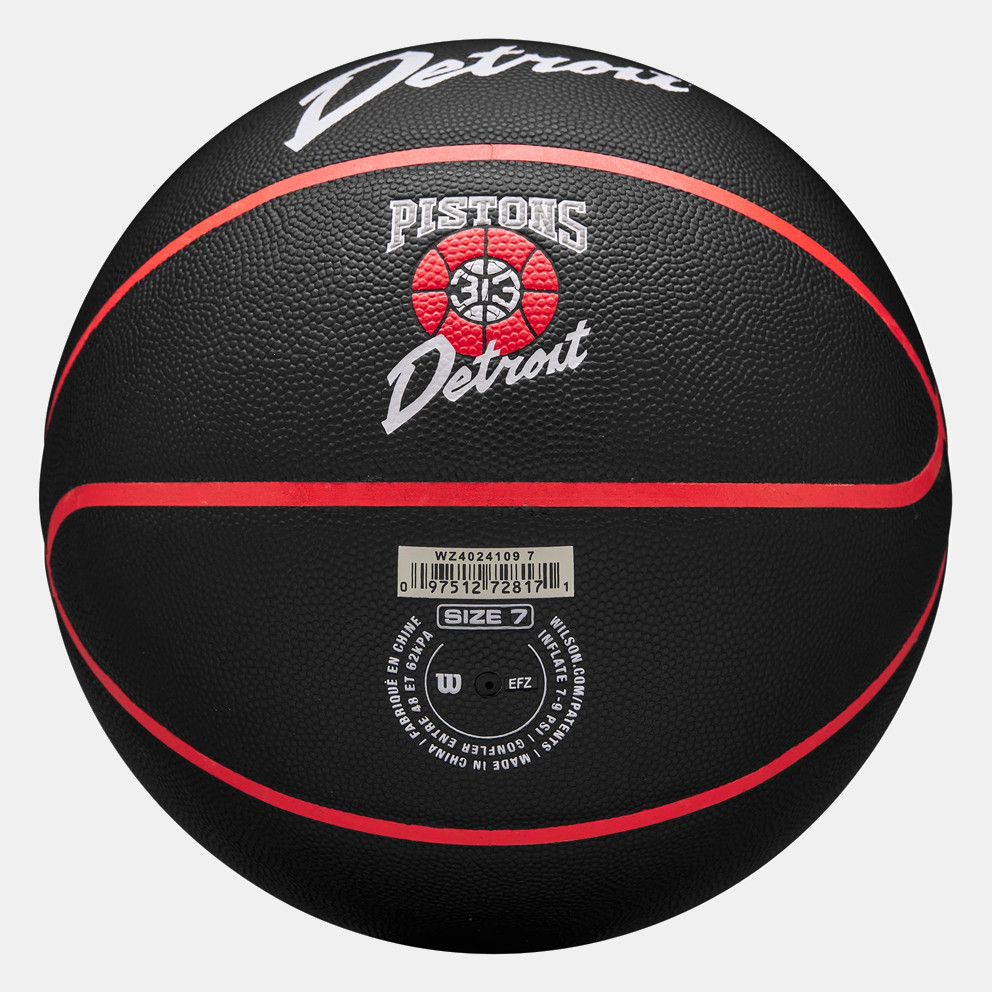 Wilson 2023 Nba Team City Collector  Det Pist 7