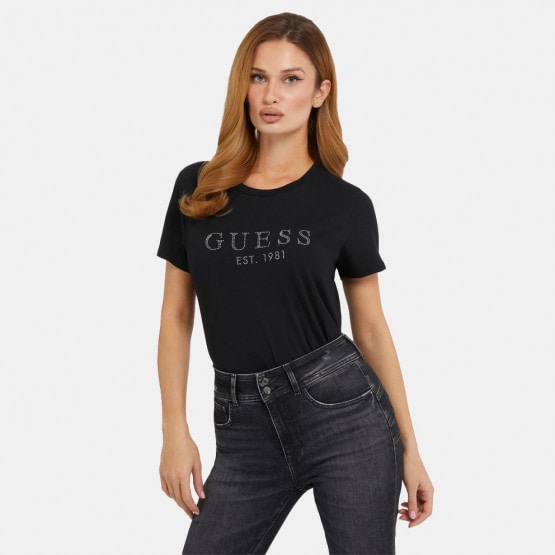 Guess 1981 Crystal Easy Γυναικείο T-shirt