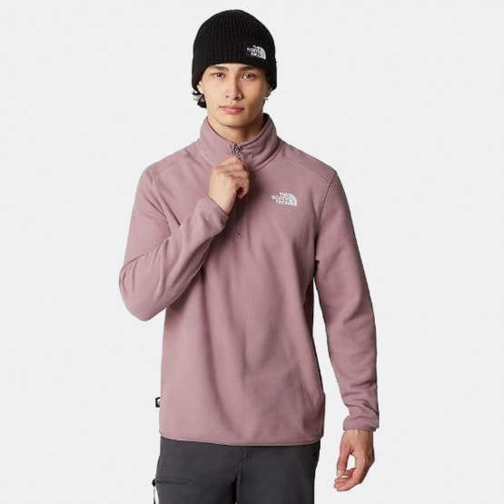 The North Face 100 Glac 1/4 Zip Fawn Grey