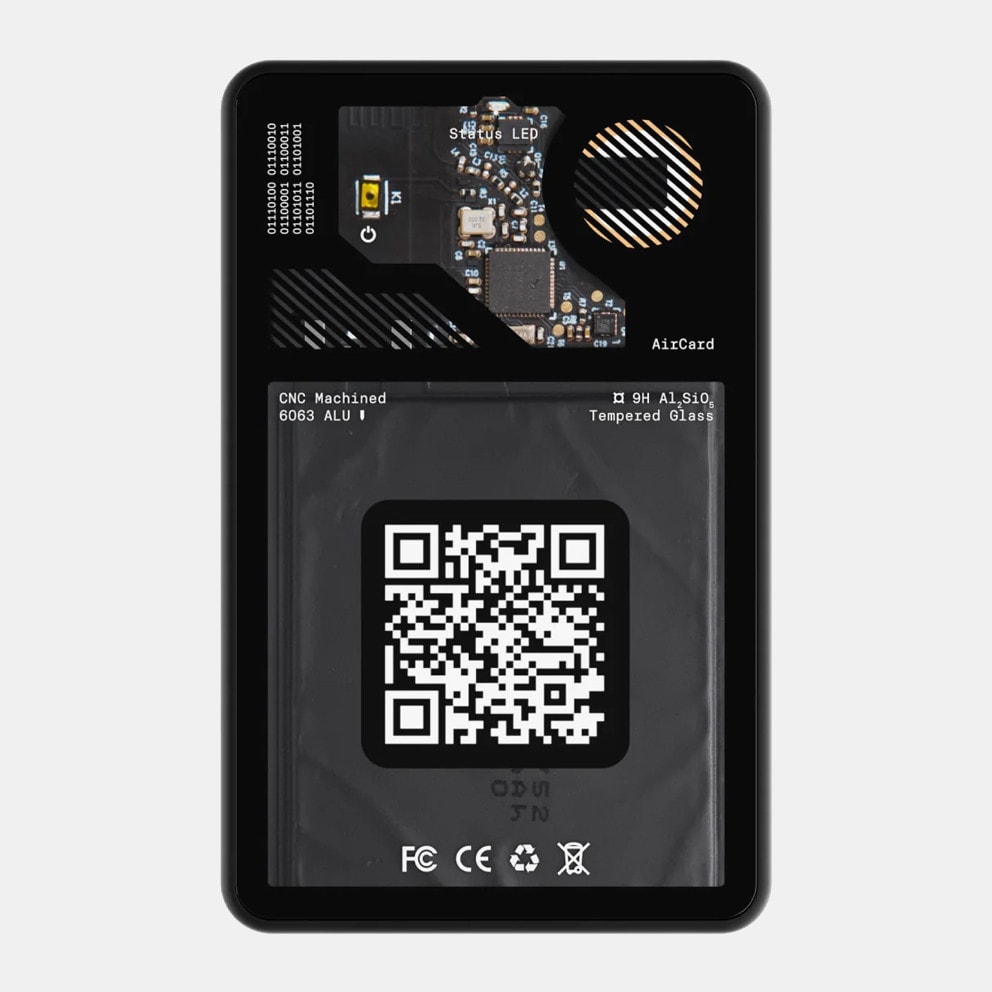 ROLLING SQUARE Aircard™? - Business Card Bluetooth